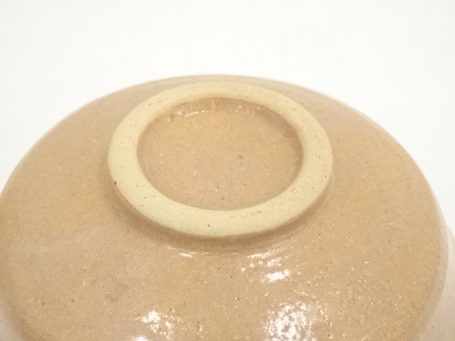 茶道具　桃山窯　林英二造　赤織部　数茶碗　９客　共箱　V　6116C 道具 ] - 道具 桃山窯造 赤織部団扇馬茶碗（共箱） | ネットショップ圭